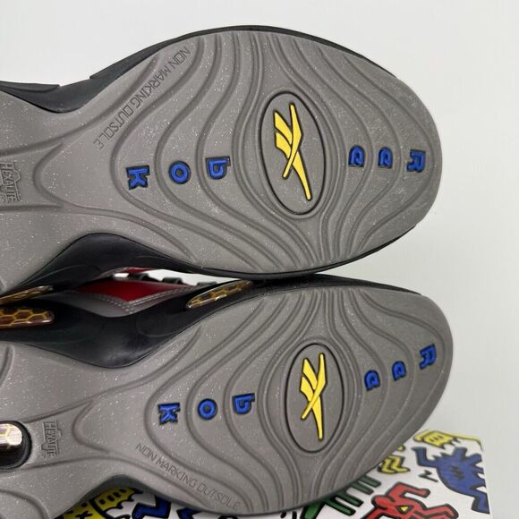 Reebok Question Mid Power Rangers Megazord Iverson Shoes Size 6 GY0588 - Picture 9 of 14